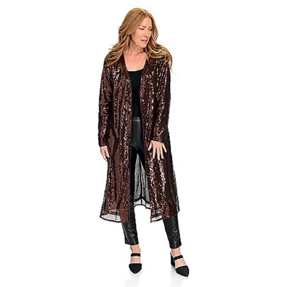 NWOT Mod X Sequined Duster
